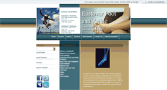Desktop Screenshot of eastoverfootandankle.com
